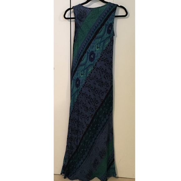 CLLA A Carole Little Company maxi dress multicolored size 6 - Picture 4 of 6